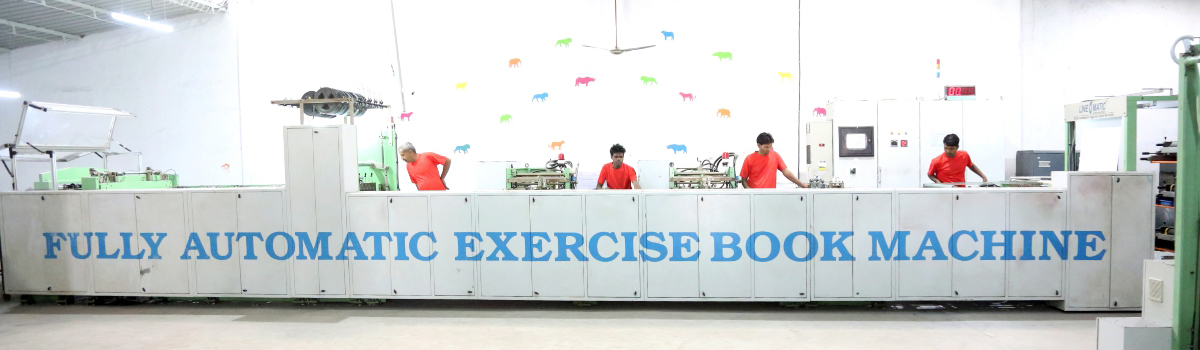 Fully Automatic Exercise Book Machine